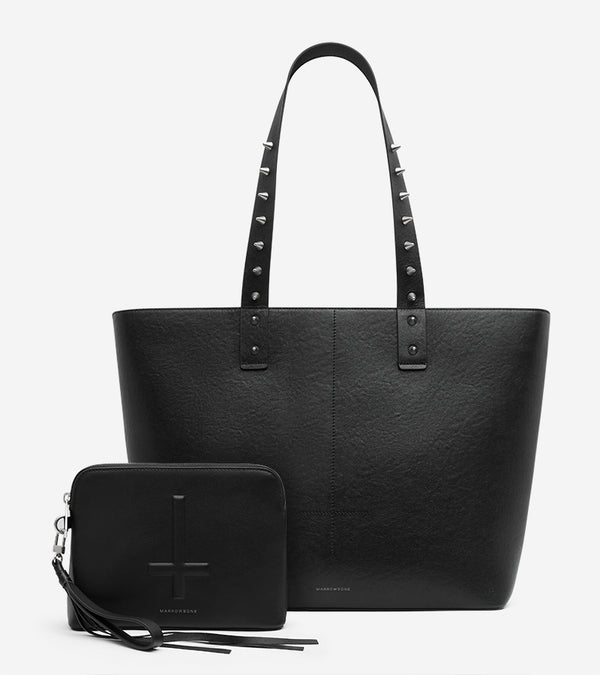 Inverted Cross Tote & Eternal Set