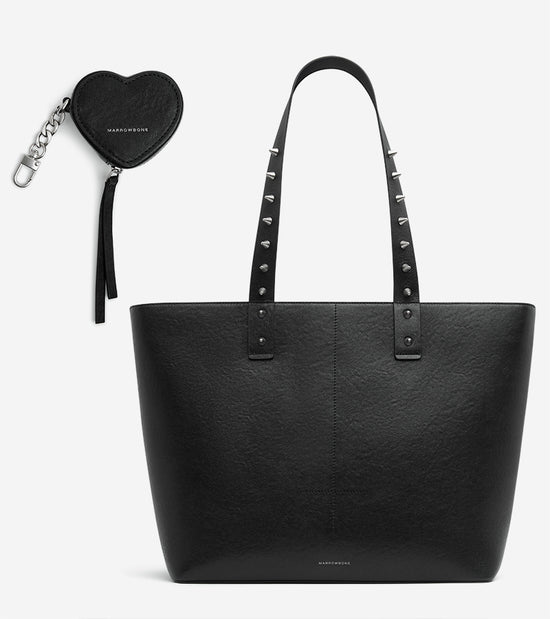 Inverted Cross Tote & Charm Set