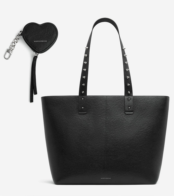 Inverted Cross Tote & Charm Set